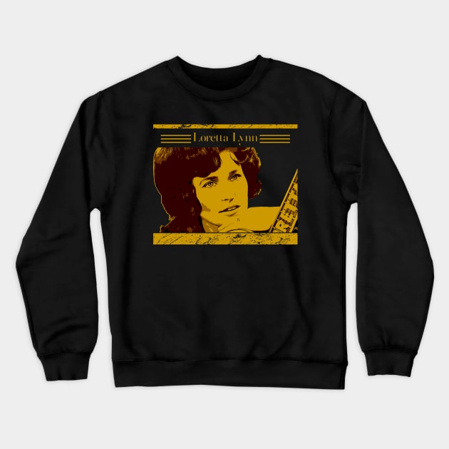 Loretta Lynn | Retro Crewneck Sweatshirt by Nana On Here